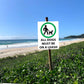 All Dogs Must Be On A Leash Green Sign - New Signs