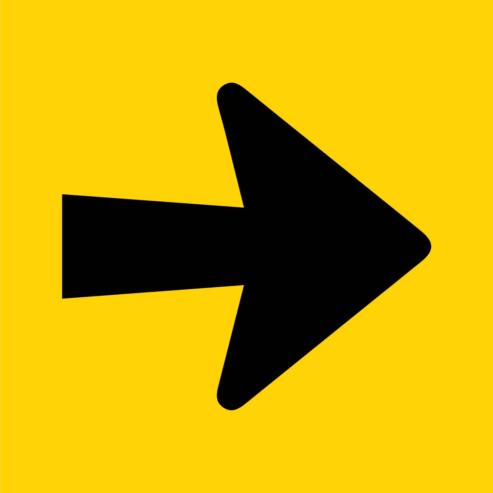 Arrow Bold Multi Message Traffic Sign - New Signs