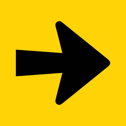 Arrow Bold Multi Message Traffic Sign - New Signs
