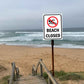 Beach Closed Sign - New Signs