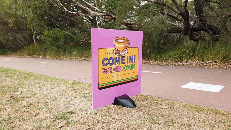 Bigfoot Sign Holder - New Signs