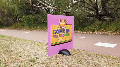 Bigfoot Sign Holder - New Signs