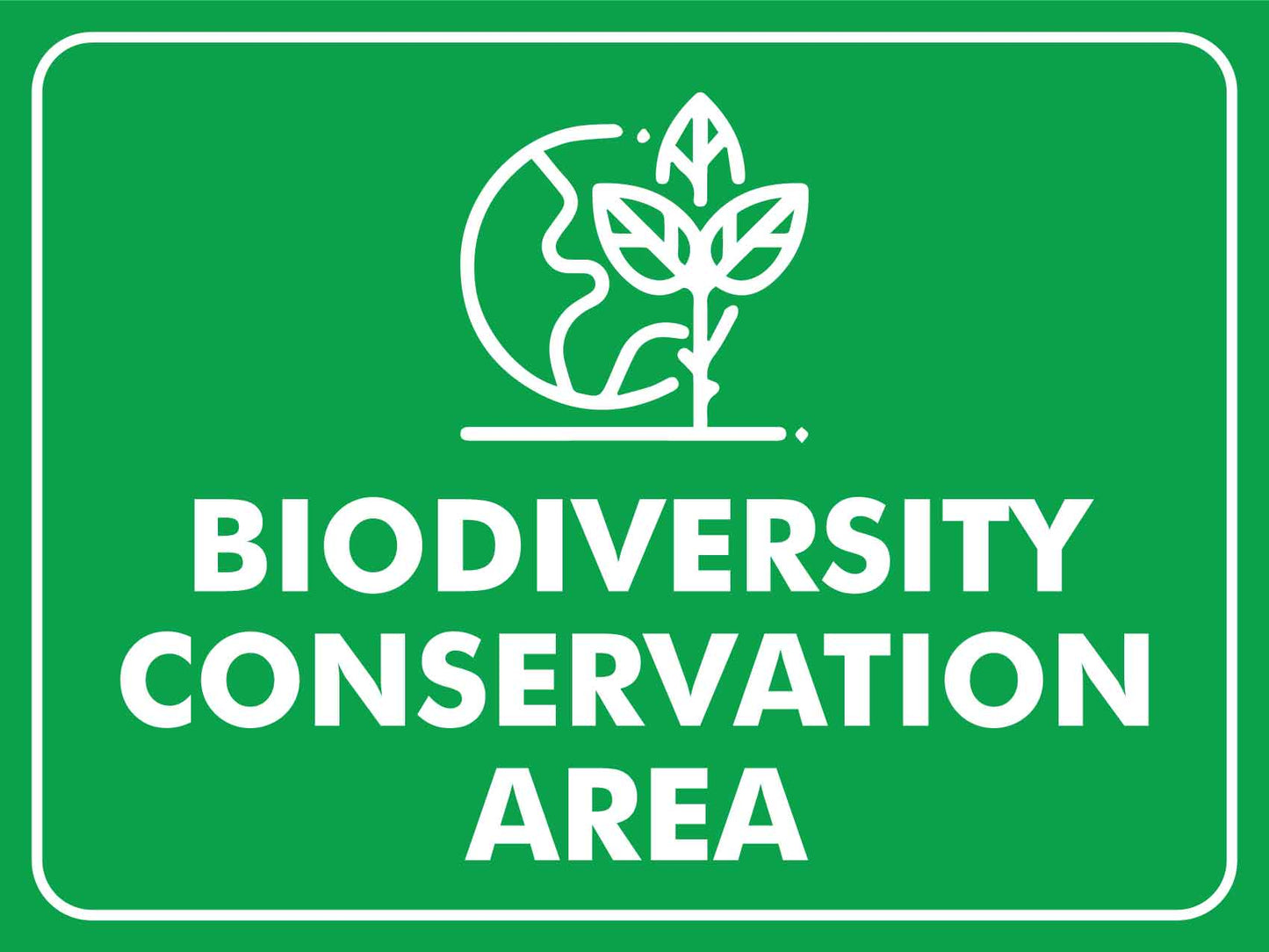 Biodiversity Conservation Area Sign - New Signs