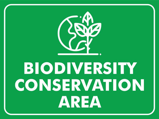 Biodiversity Conservation Area Sign - New Signs