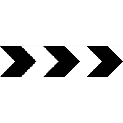 Black White Arrows Long Skinny Multi Message Traffic Sign - New Signs