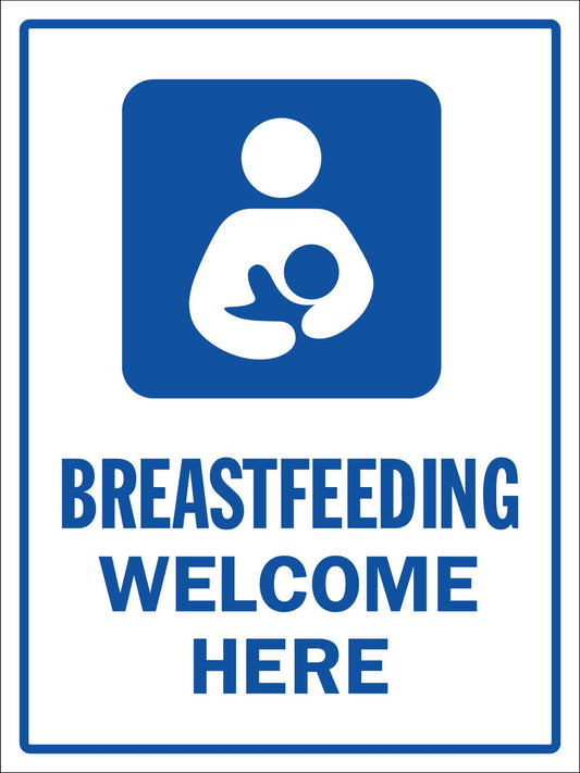 Breastfeeding Welcome Here Sign - New Signs