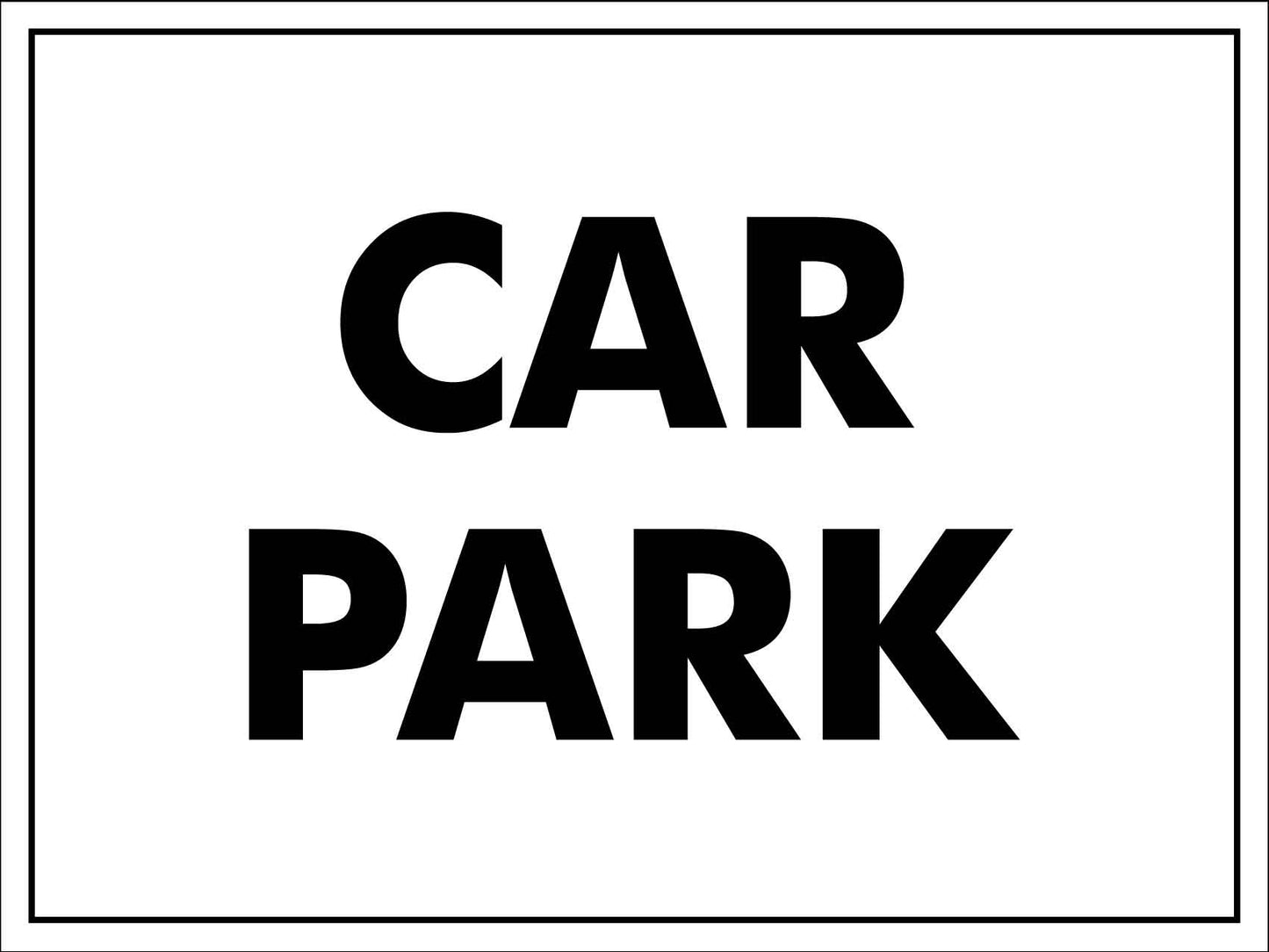 Car Park Sign - New Signs