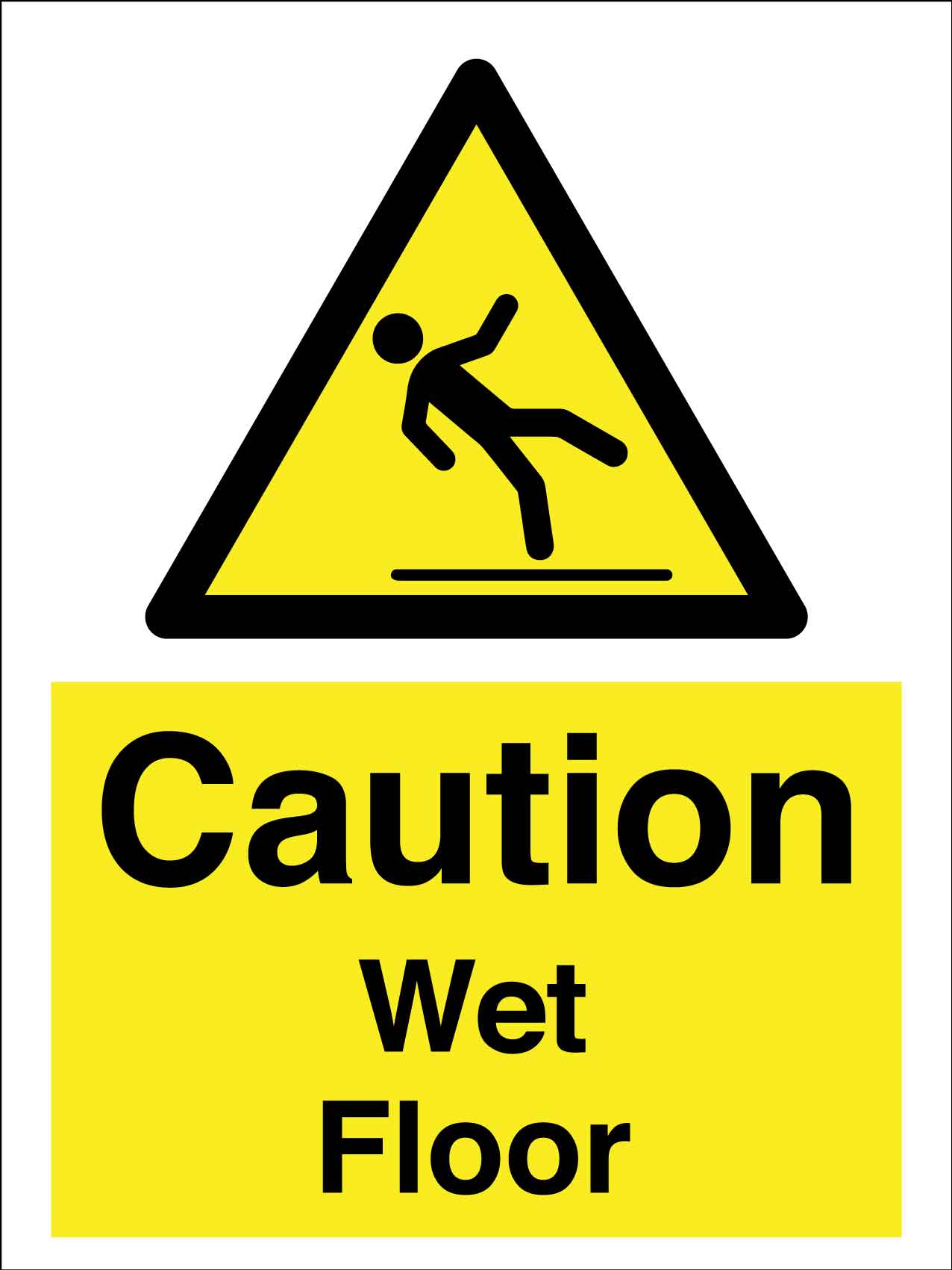 Slippery When Wet Signs for Maximum Safety – New Signs