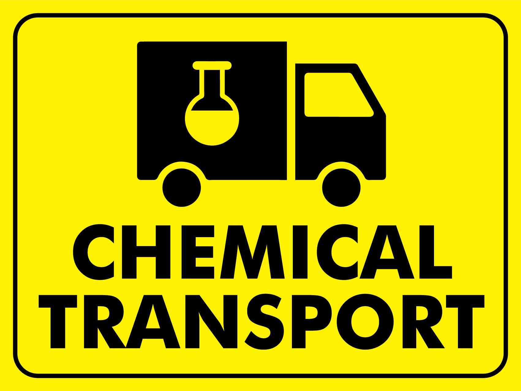 Chemical Transport Sign - New Signs