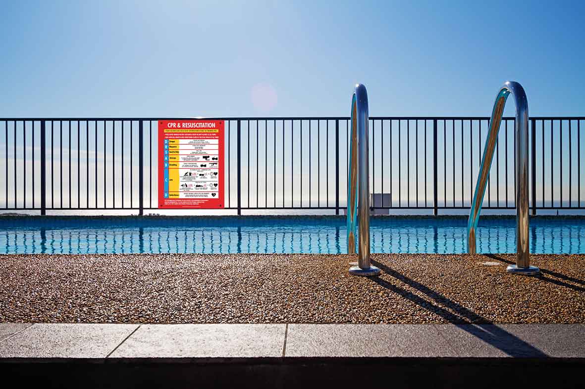 CPR Resuscitation Guide 11 Sign - New Signs