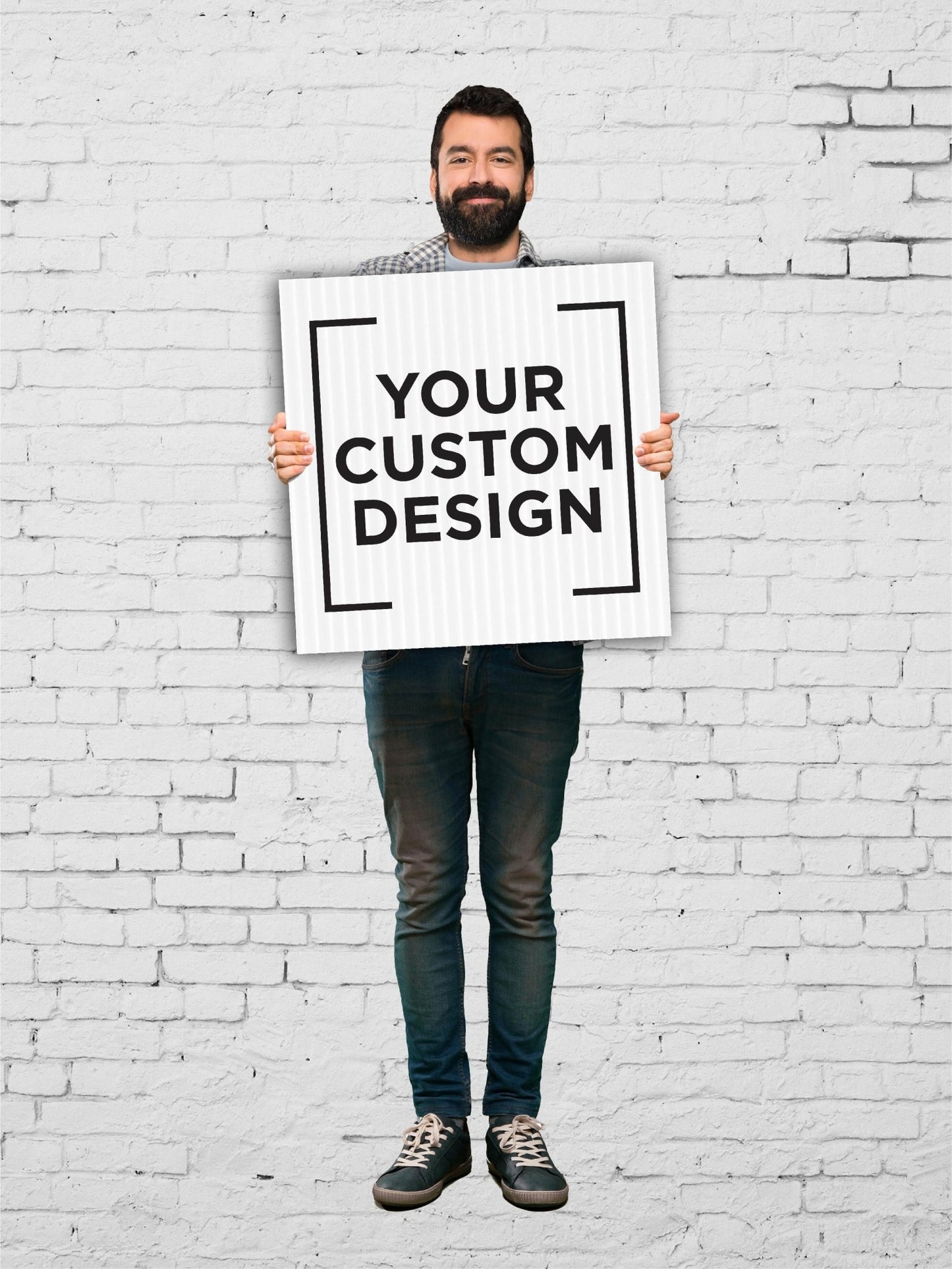 Custom Corflute 600mm x 600mm - New Signs