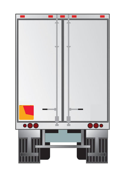 Do Not Overtake Turning Vehicle Blank (Left Hand Side Only) 300mm Reflective Sign - New Signs