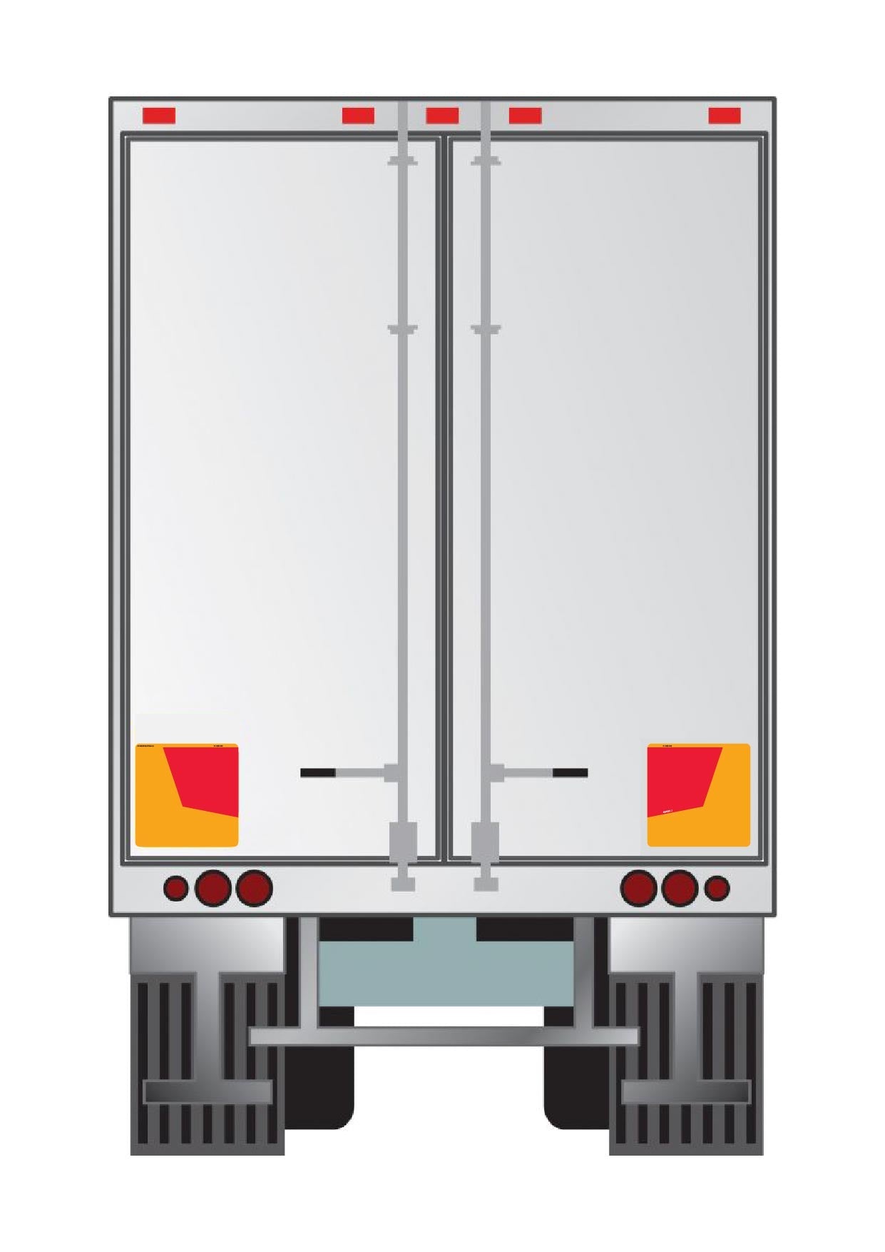 Do Not Overtake Turning Vehicle Blank (Set) 300mm Reflective Sign - New Signs