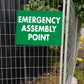 Emergency Assembly Point Sign - New Signs