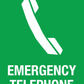 Emergency Telephone Sign - New Signs
