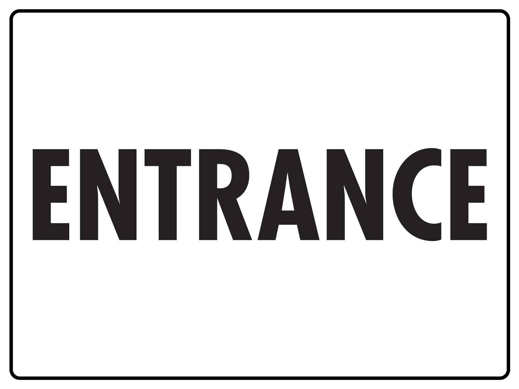 Entrance Sign - New Signs