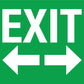 Exit Left Right Arrow Sign - New Signs