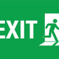 Exit With Icon Sign - New Signs