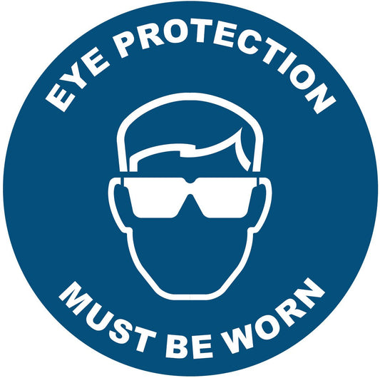 Eye Protection Decal - New Signs