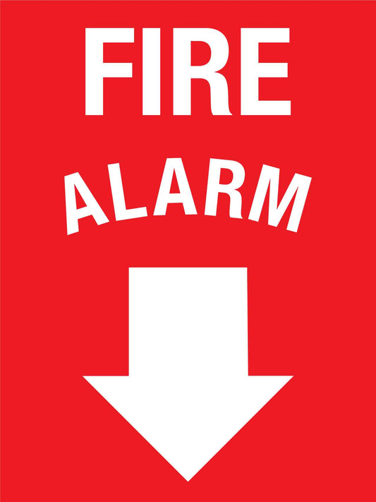 Fire Alarm Sign - New Signs