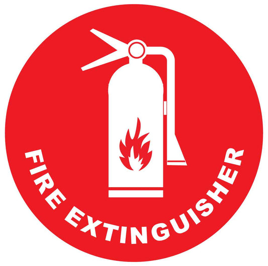 Fire Extinguisher Decal - New Signs