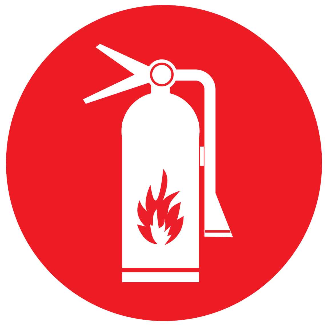 Fire Extinguisher Symbol Decal - New Signs