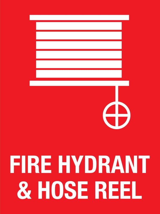 Fire Hydrant And Hose Reel Sign - New Signs