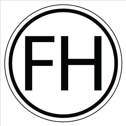 Fire Hydrant Square Sign - New Signs