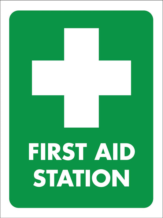 First Aid Station Sign - New Signs