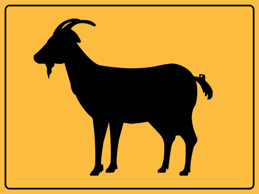 Goat Sign - New Signs