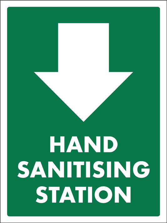Hand Sanitising Station Sign - New Signs