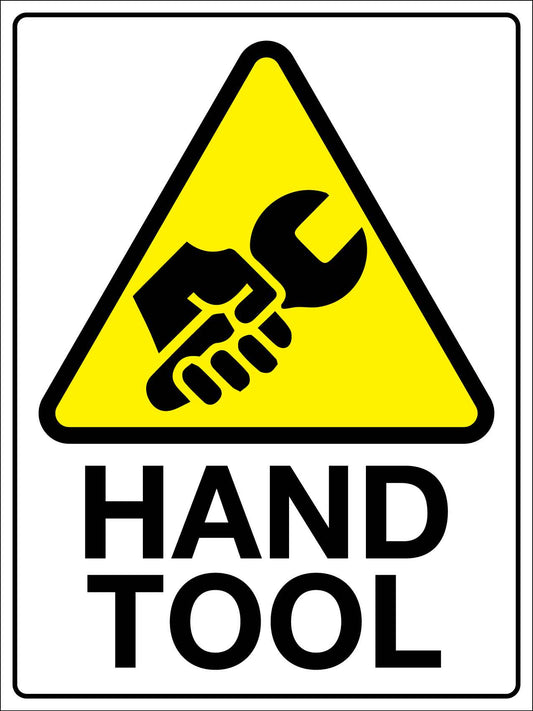 Hand Tool Sign - New Signs