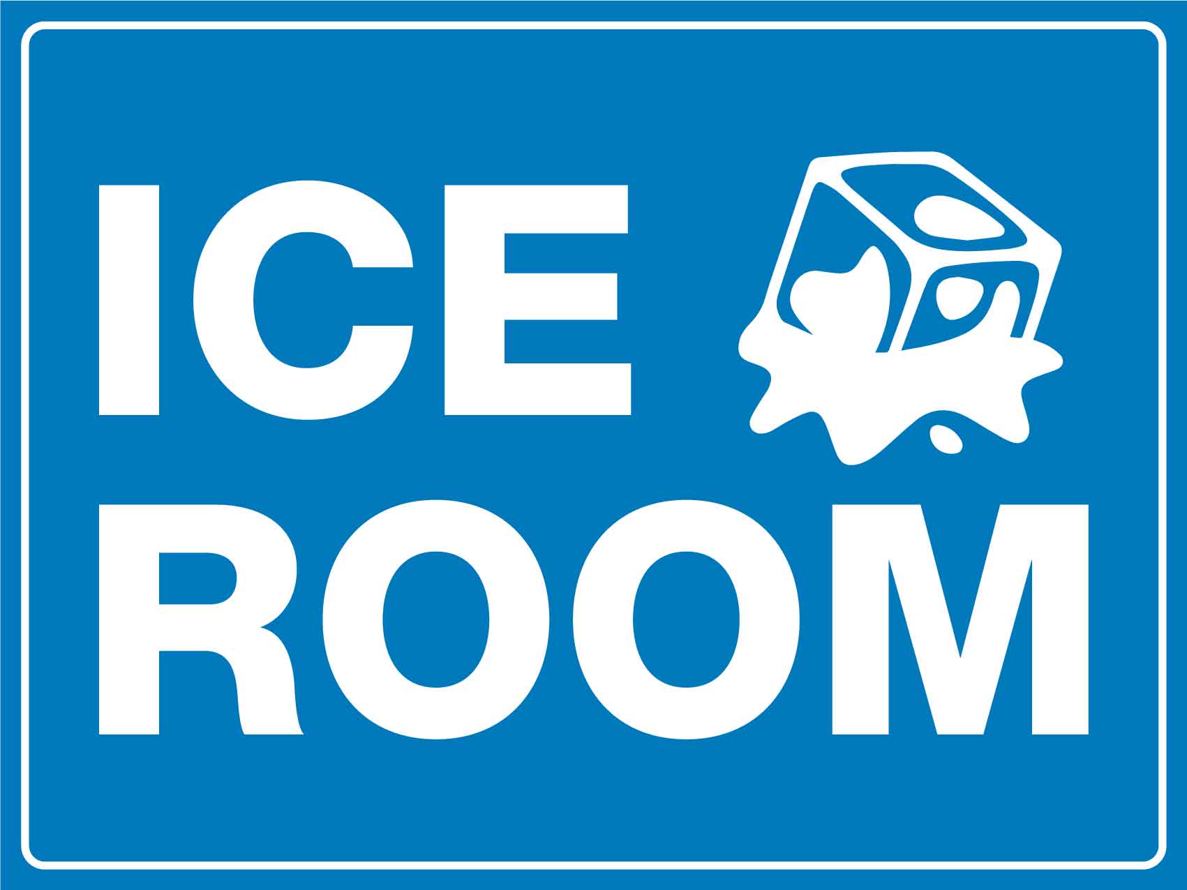 Ice Room Sign - New Signs