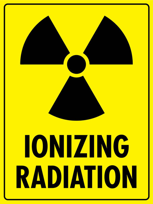Ionizing Radiation Sign - New Signs