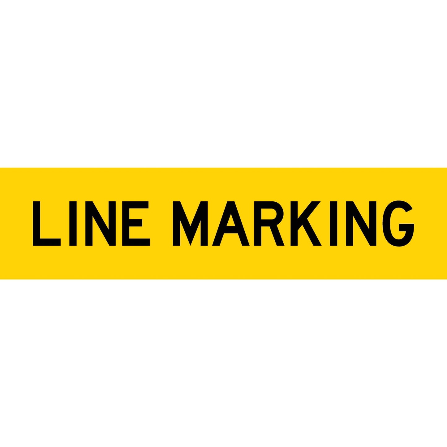 Line Marking Long Skinny Multi Message Traffic Sign - New Signs
