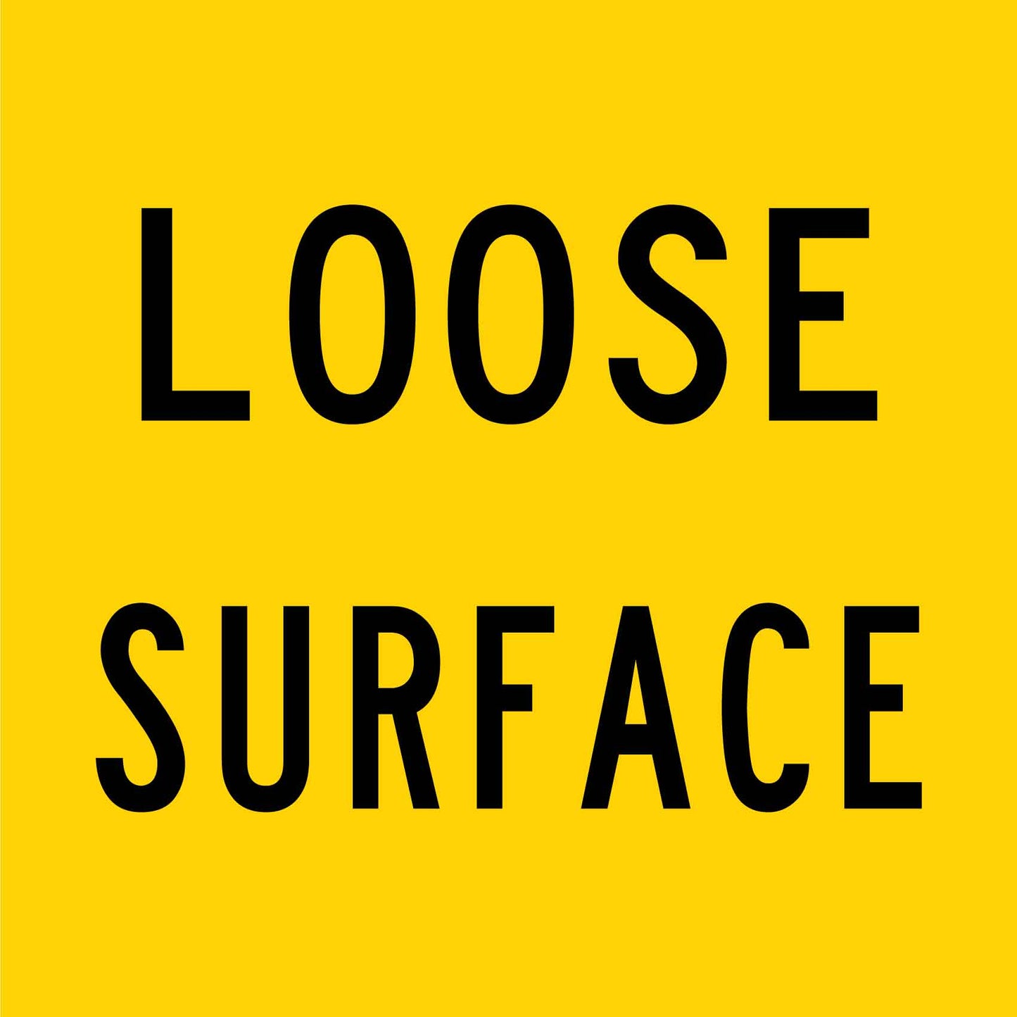 Loose Surface Multi Message Traffic Sign - New Signs