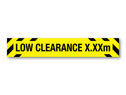 Low Clearance Sign - New Signs