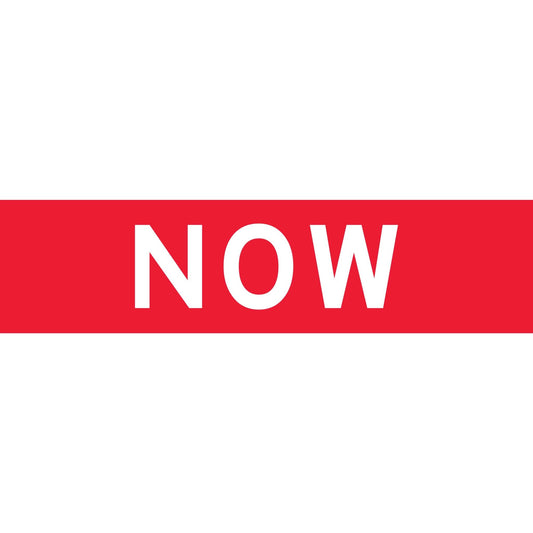 Now Long Skinny Multi Message Traffic Sign - New Signs