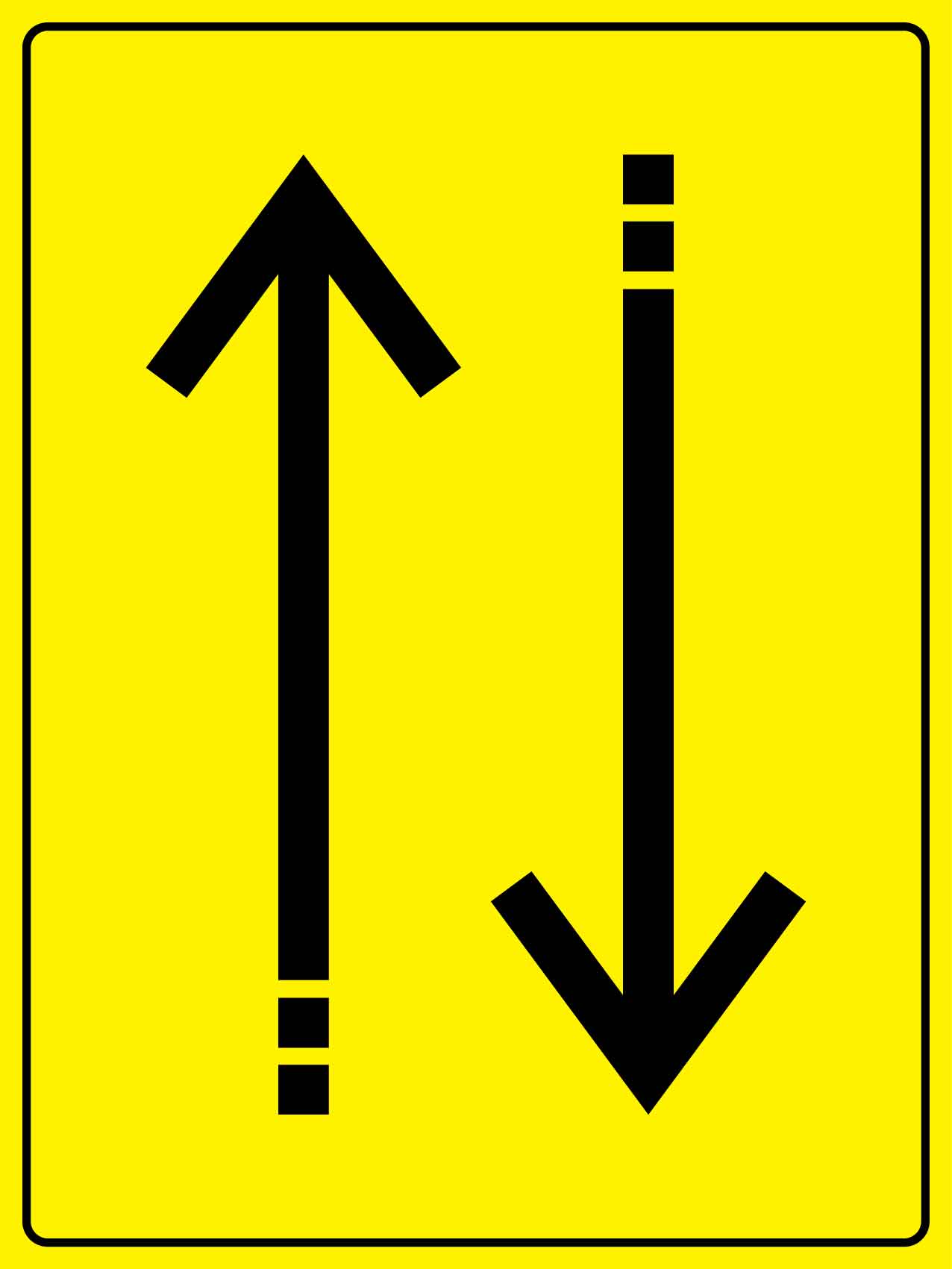Parallel Sign - New Signs