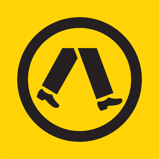 Pedestrian Feet Crossing Multi Message Traffic Sign - New Signs