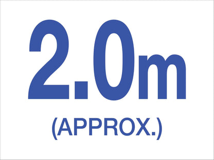 Pool Depth Approx. Sign - New Signs