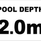 Pool Depth Custom Sign - New Signs