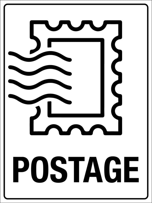 Postage Sign - New Signs