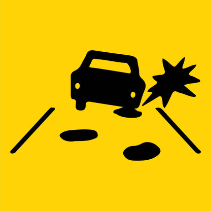Potholes Multi Message Traffic Sign - New Signs