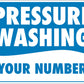 Pressure Washing Sign - New Signs