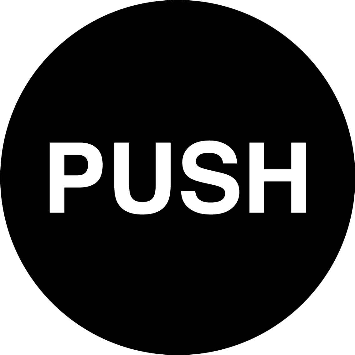 Push Decal - New Signs