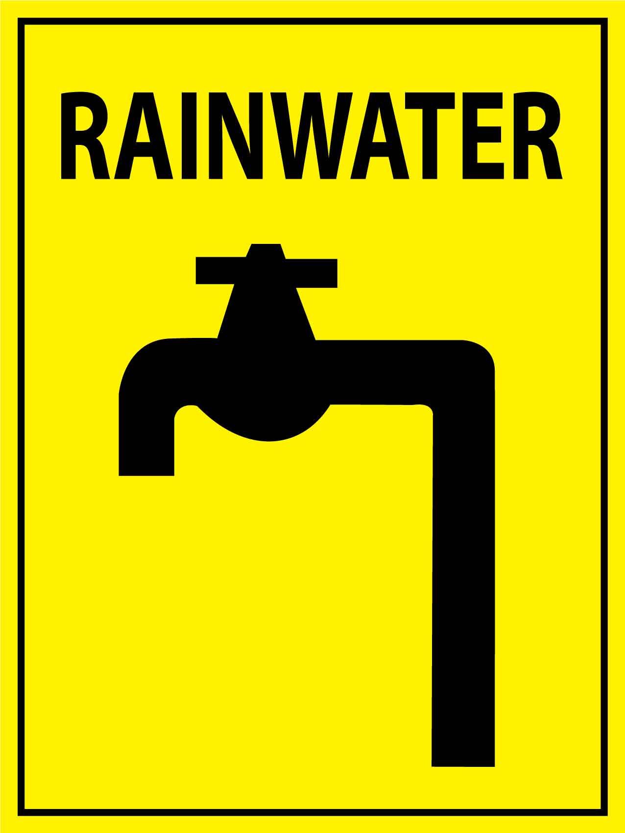 Rainwater Sign - New Signs