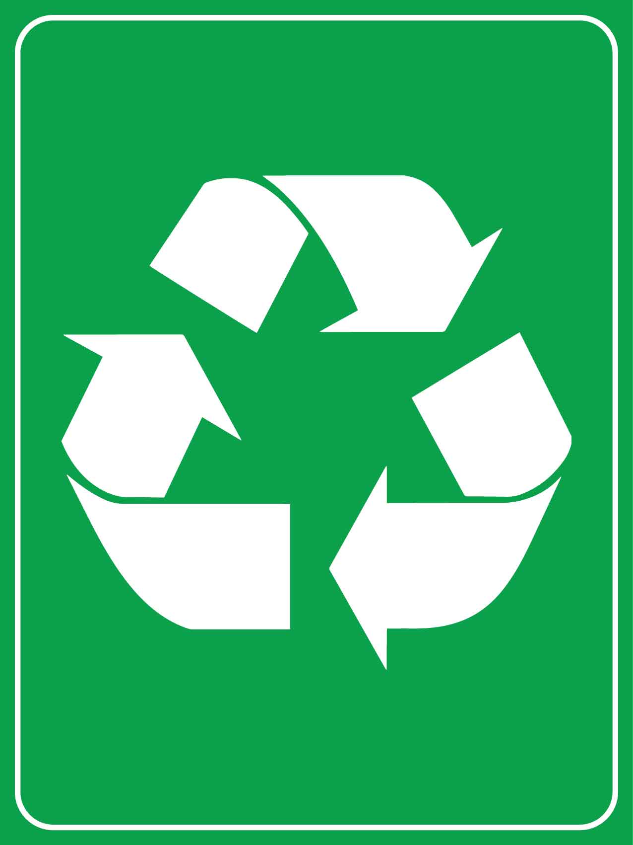 Gmarecycle Sign Recycle Symbol Sign – New Signs
