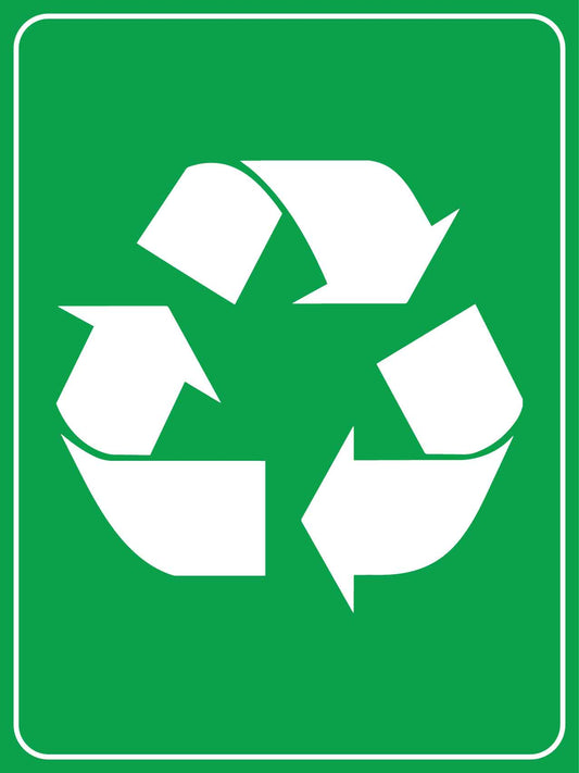 Recycle Symbol Sign - New Signs