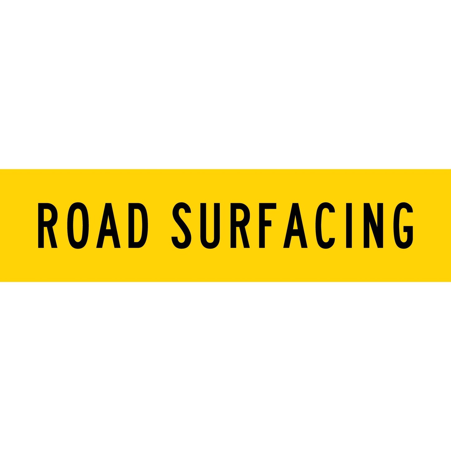Road Surfacing Long Skinny Multi Message Traffic Sign - New Signs